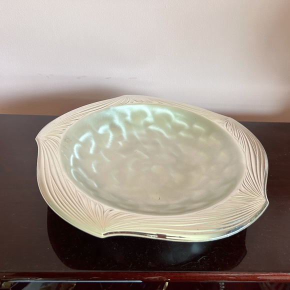 WMF-IKORA Tarnish Resistant Silver Serving Footed Bowl 11.5" Long 11.5" Wide - Picture 2 of 10